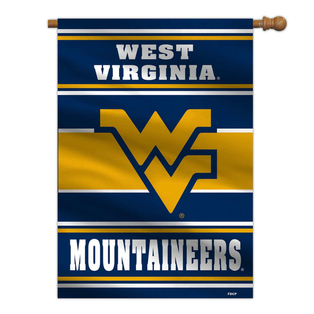 West Virginia Mountaineers West Virginia Mountaineers Banner 28x40 House Flag Style 2 Sided CO 023245548731