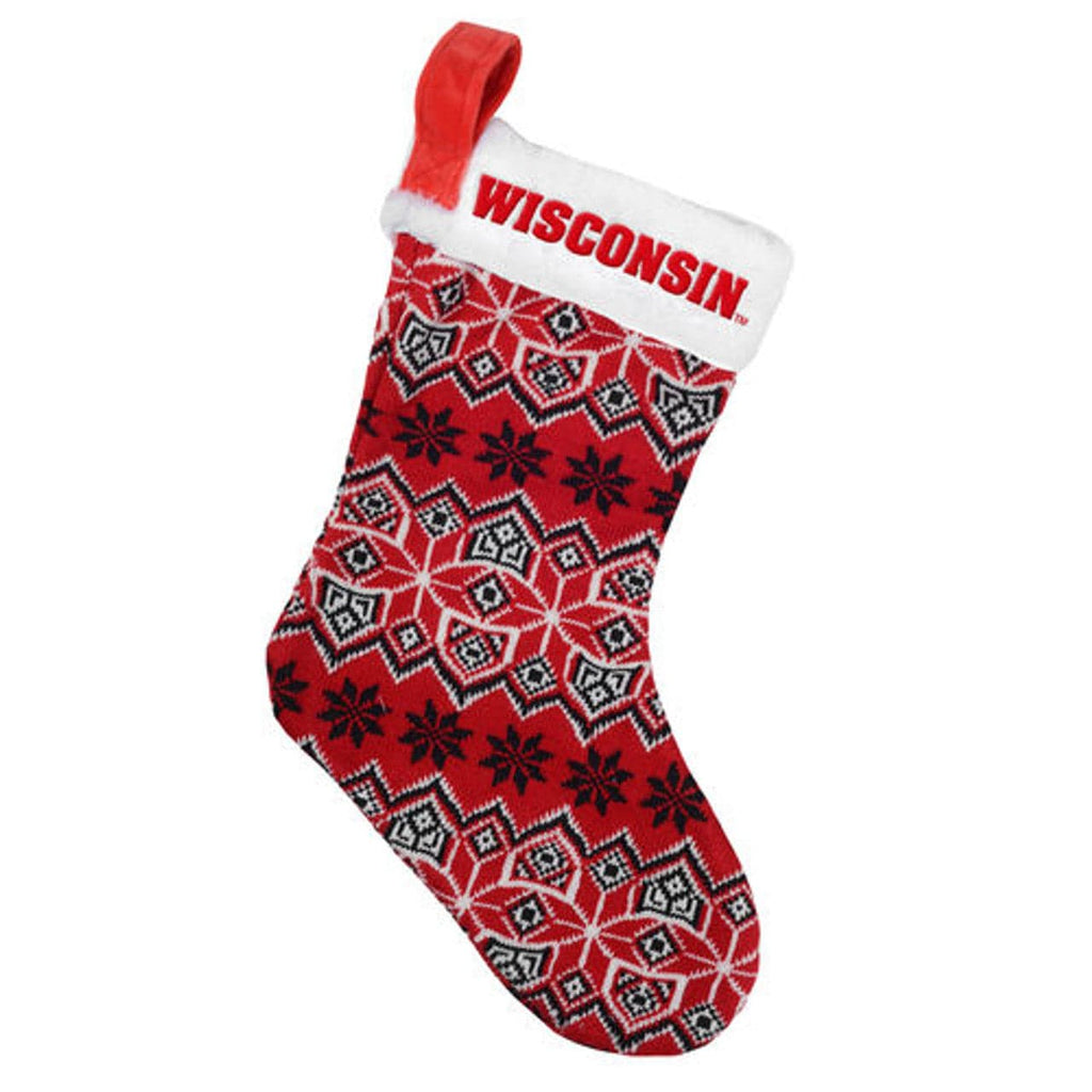Holidays Wisconsin Badgers Basic Holiday Stocking - 2015 889345205581