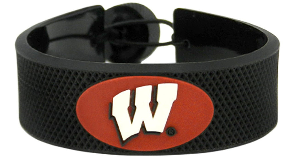 Wisconsin Badgers Wisconsin Badgers Bracelet Classic Hockey CO 844214014145