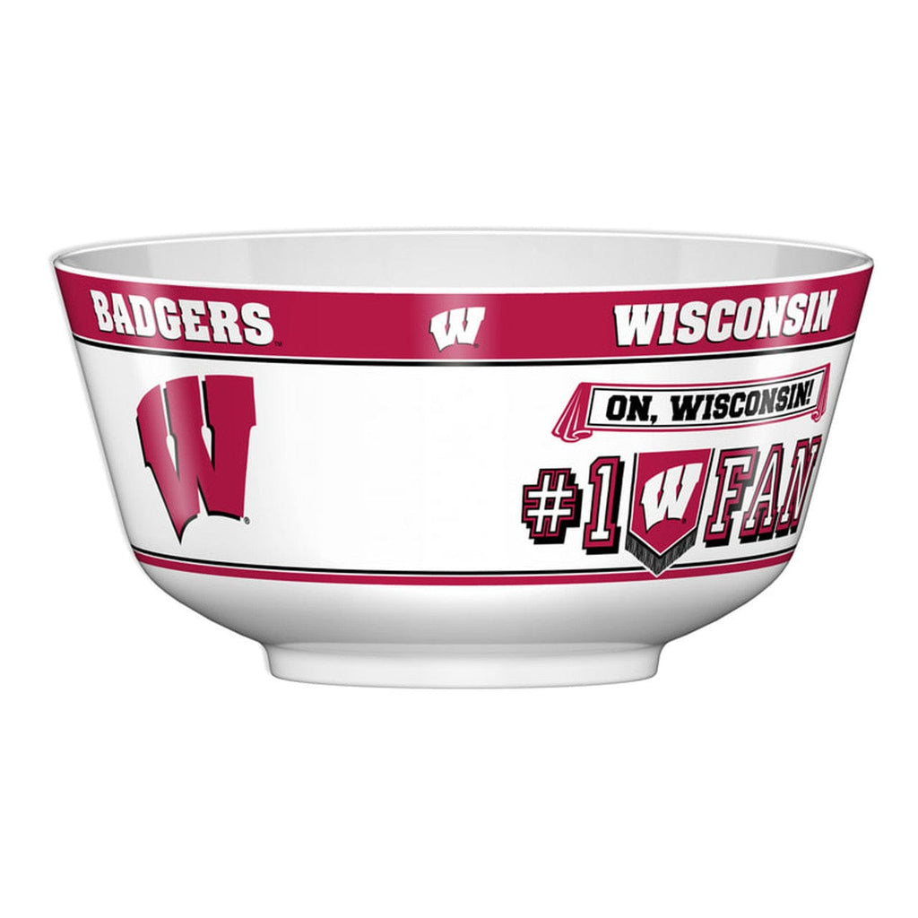 Wisconsin Badgers Wisconsin Badgers Party Bowl All JV CO 023245554756