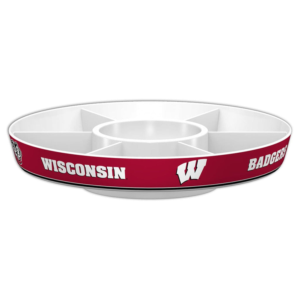 Wisconsin Badgers Wisconsin Badgers Party Platter CO 023245571753