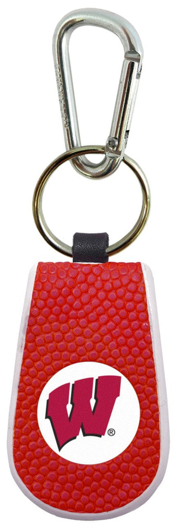 Keychain Gamewear Teams Color Wisconsin Badgers Team Color Basketball Keychain 844214003712