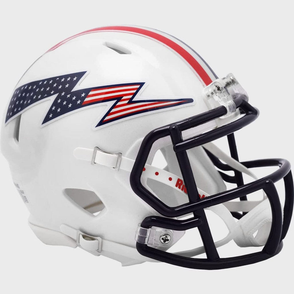Air Force Air Force Falcons Helmet Riddell Replica Mini Speed Style Stars and Stripes Design 095855903323