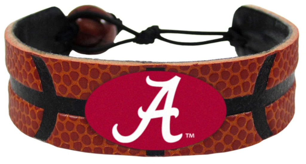 Alabama Crimson Tide Alabama Crimson Tide Bracelet Classic Basketball A Logo CO 812940029481