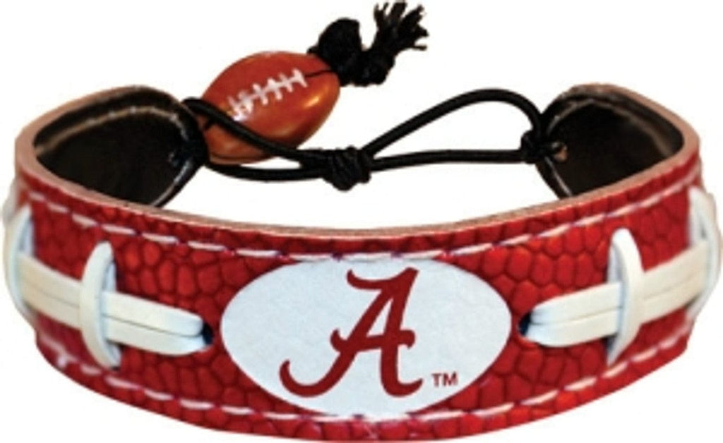 Alabama Crimson Tide Alabama Crimson Tide Bracelet Team Color Football A Logo CO 844214024564
