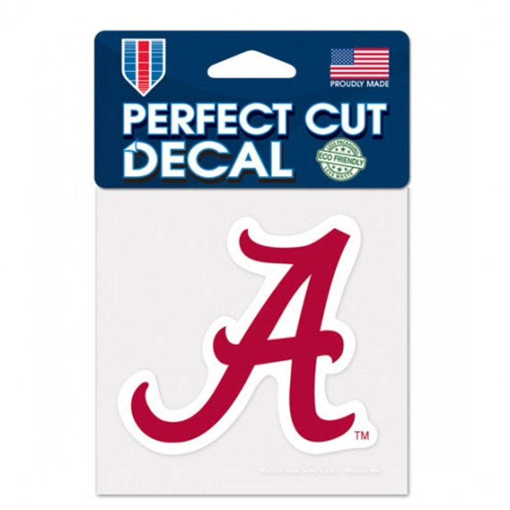 Decal 4x4 Perfect Cut Color Alabama Crimson Tide Decal 4x4 Perfect Cut Color 032085528315