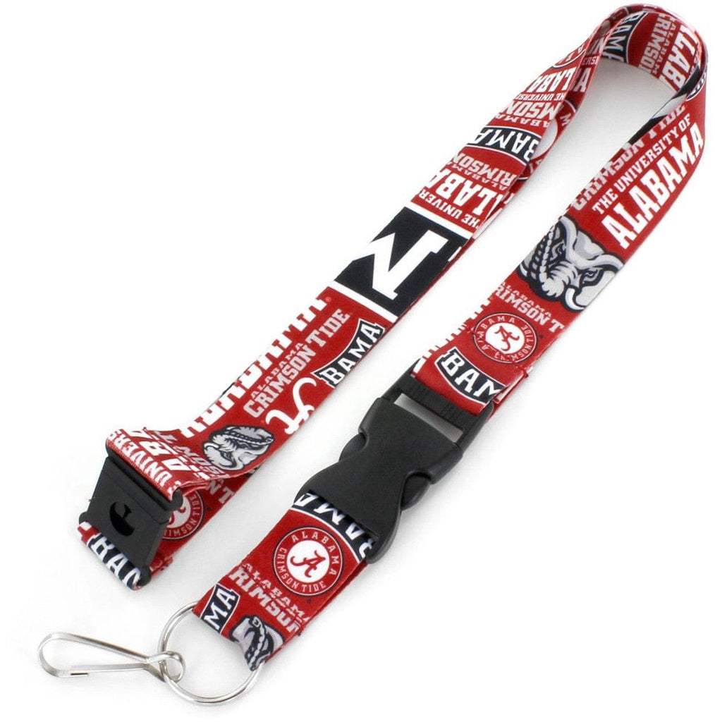 Dynamic Lanyards Alabama Crimson Tide Lanyard Breakaway Style Dynamic Design 763264891660