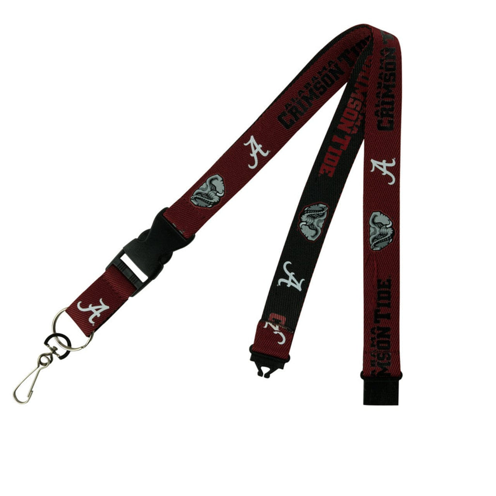 Lanyard Two Tone Alabama Crimson Tide Lanyard - Two-Tone 657175365993