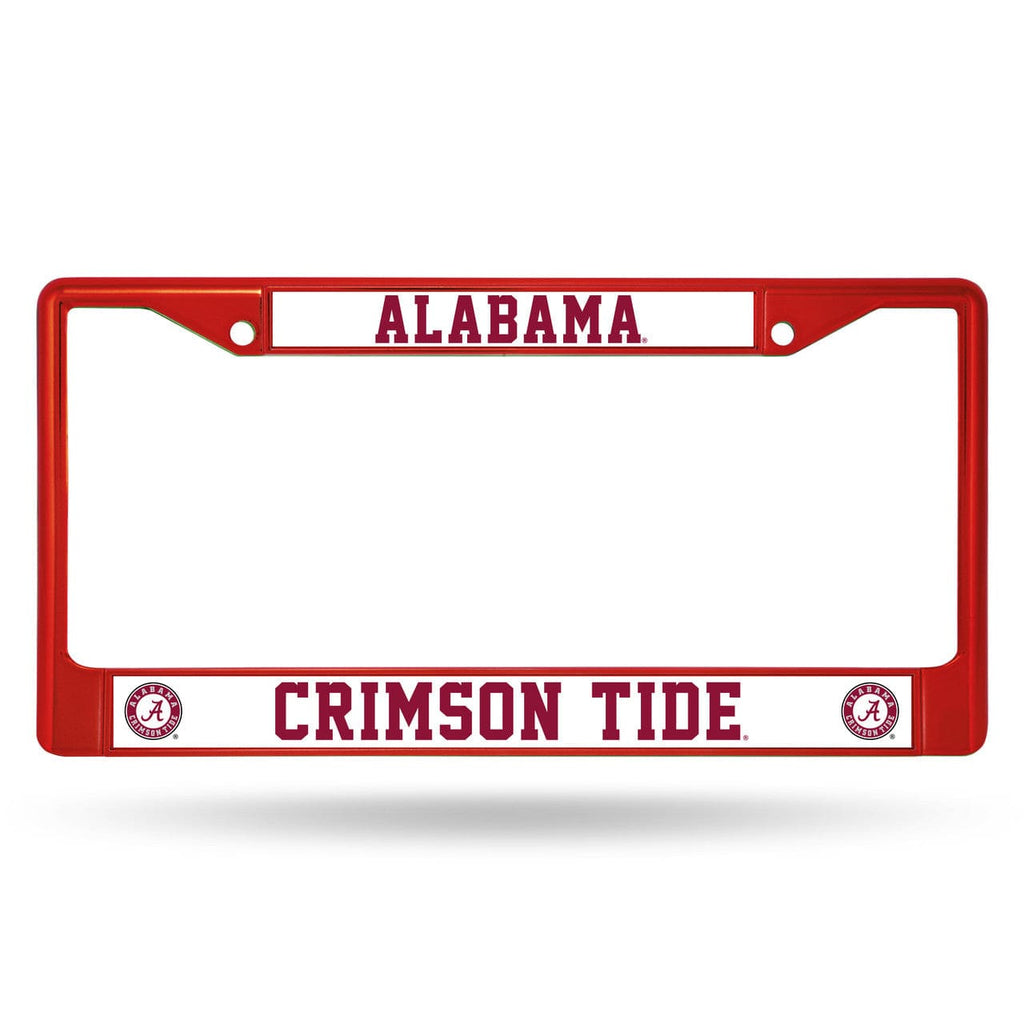 License Frame Metal Alabama Crimson Tide License Plate Frame Metal Maroon 094746964825