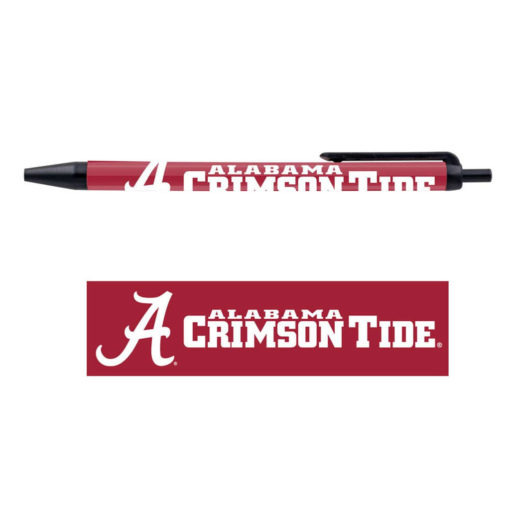 Pens Click Style 5 Pack Alabama Crimson Tide Pens 5 Pack 032085285911