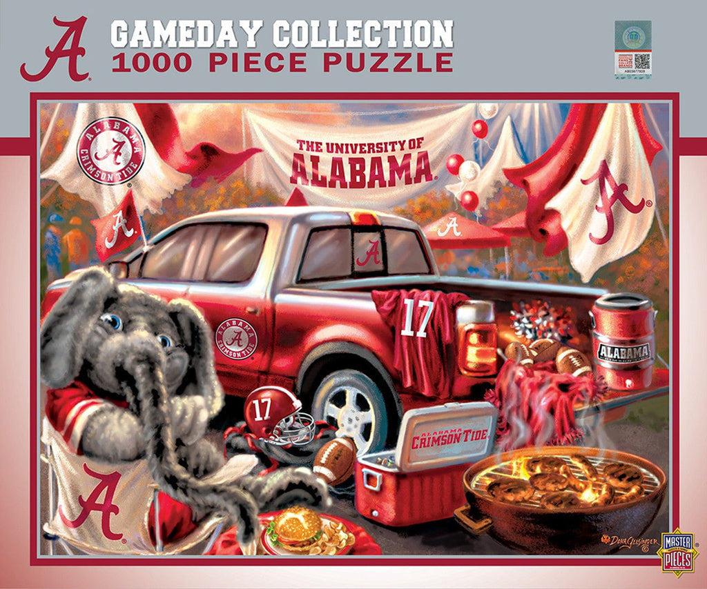 Puzzle 1000 Piece Alabama Crimson Tide Puzzle 1000 Piece Gameday Design 705988010330