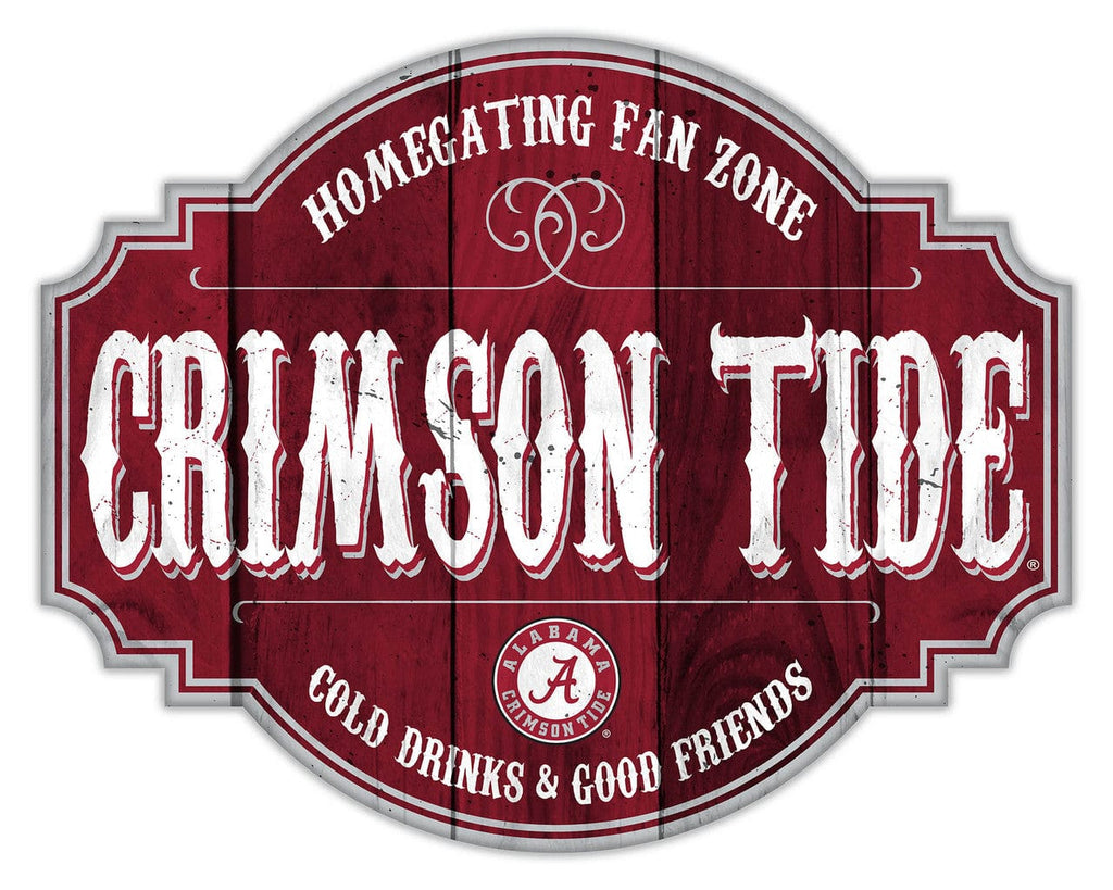 Signs Alabama Crimson Tide Sign Wood 12 Inch Homegating Tavern 878461181701
