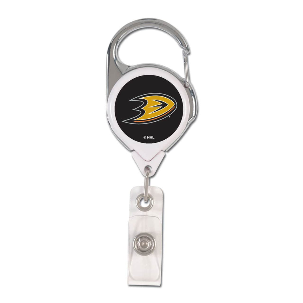 Badge Holders Anaheim Ducks Badge Holder Premium Retractable - Special Order 032085475312