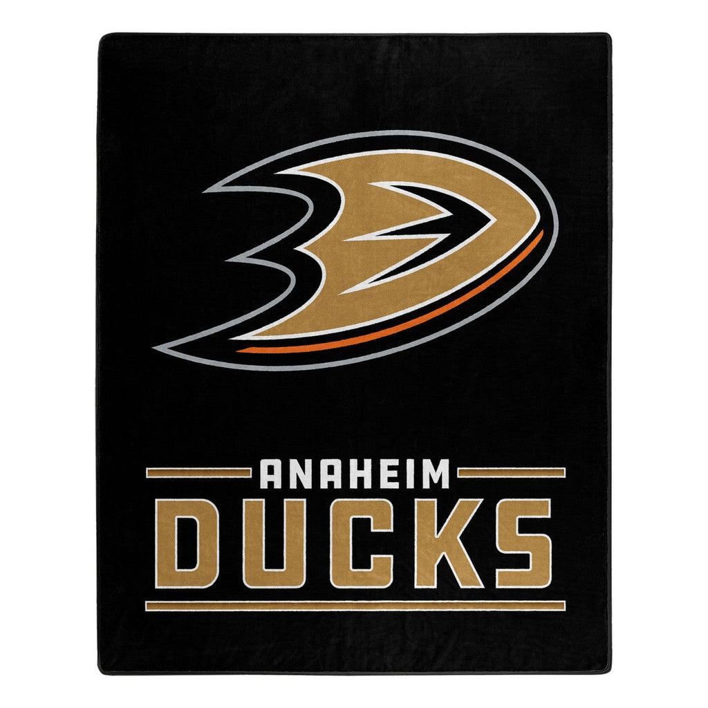 Blankets 50x60 Raschel Anaheim Ducks Blanket 50x60 Raschel Interference Design 190604132341