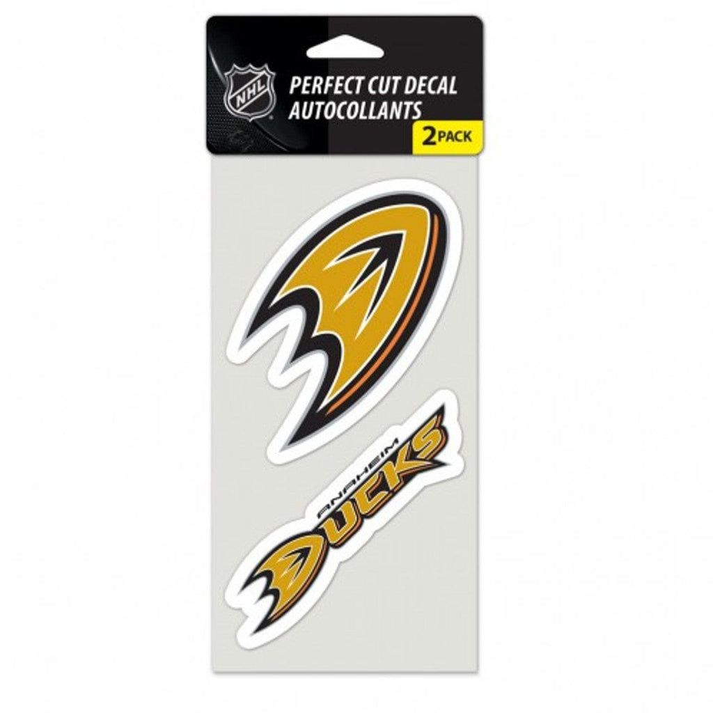 Decal 4x4 Perfect Cut Set of 2 Anaheim Ducks Decal 4x4 Perfect Cut Set of 2 - Special Order 032085479846