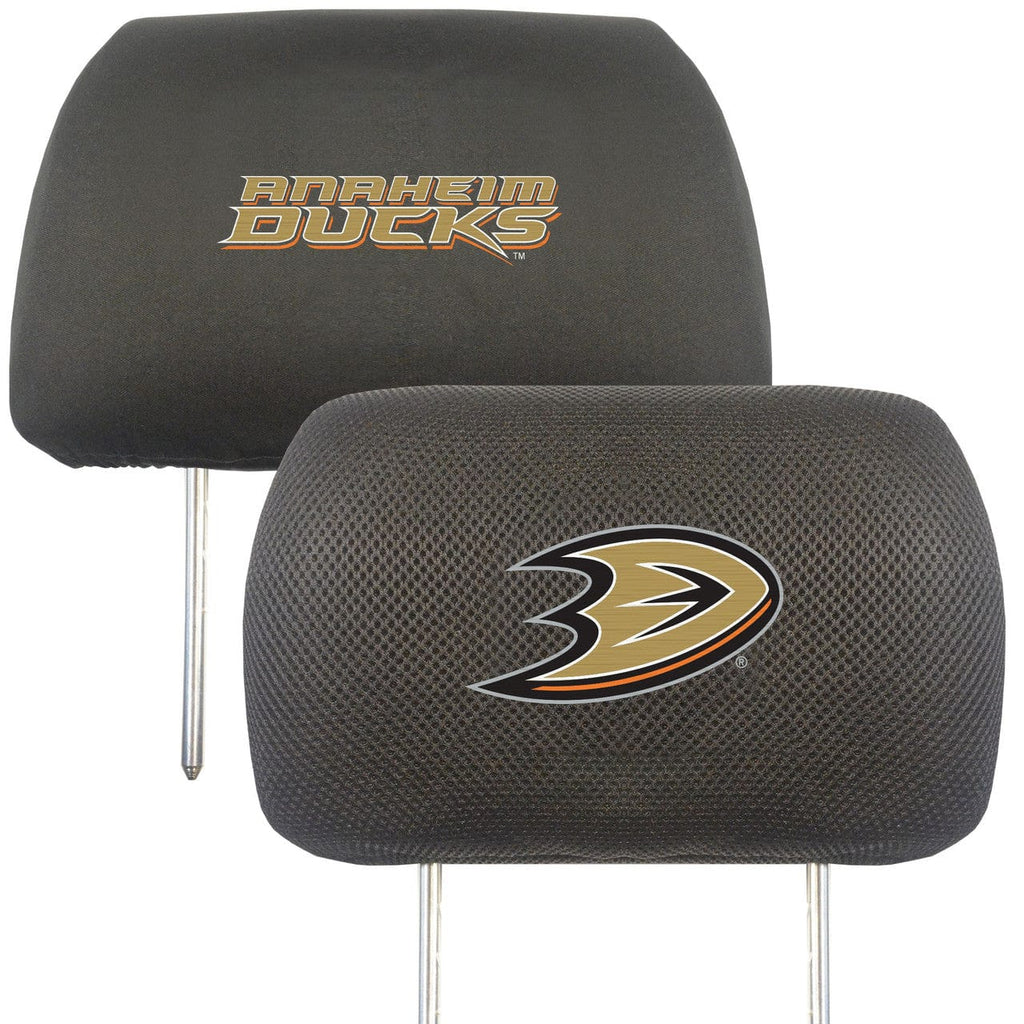 Auto Headrest Covers Anaheim Ducks Headrest Covers FanMats Special Order 842989071967