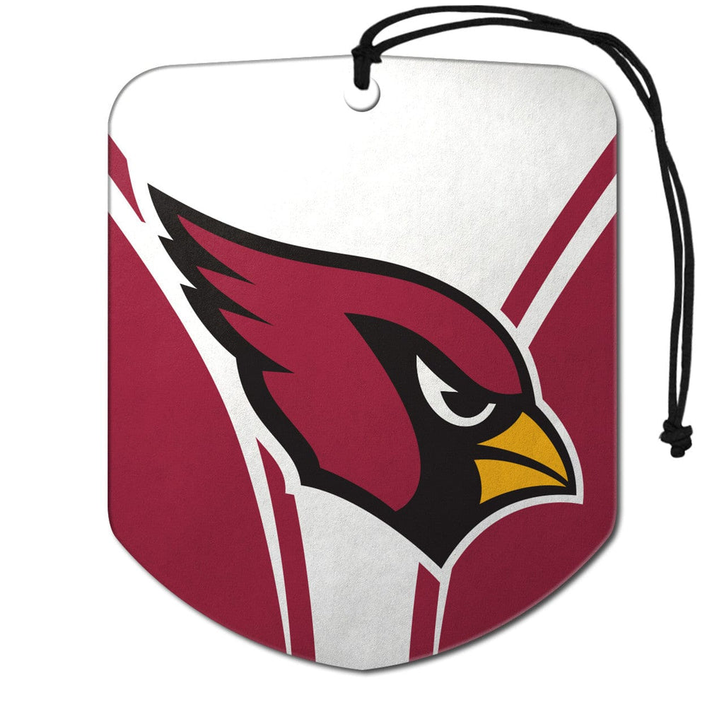 Air Fresheners Arizona Cardinals Air Freshener Shield Design 2 Pack 681620554014