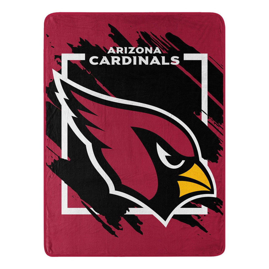 Blankets Arizona Cardinals Blanket 46x60 Micro Raschel Dimensional Design Rolled 190604331584