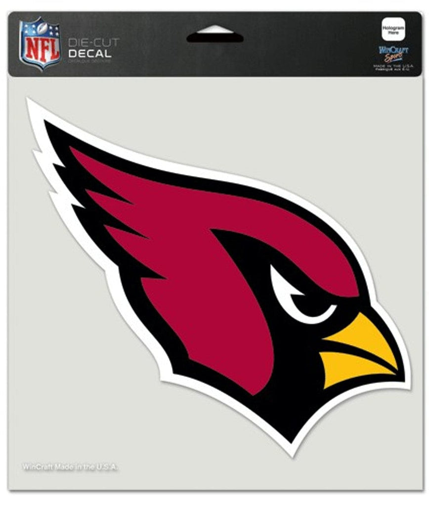 Decal 8x8 Perfect Cut Color Arizona Cardinals Decal 8x8 Die Cut Color 032085807595