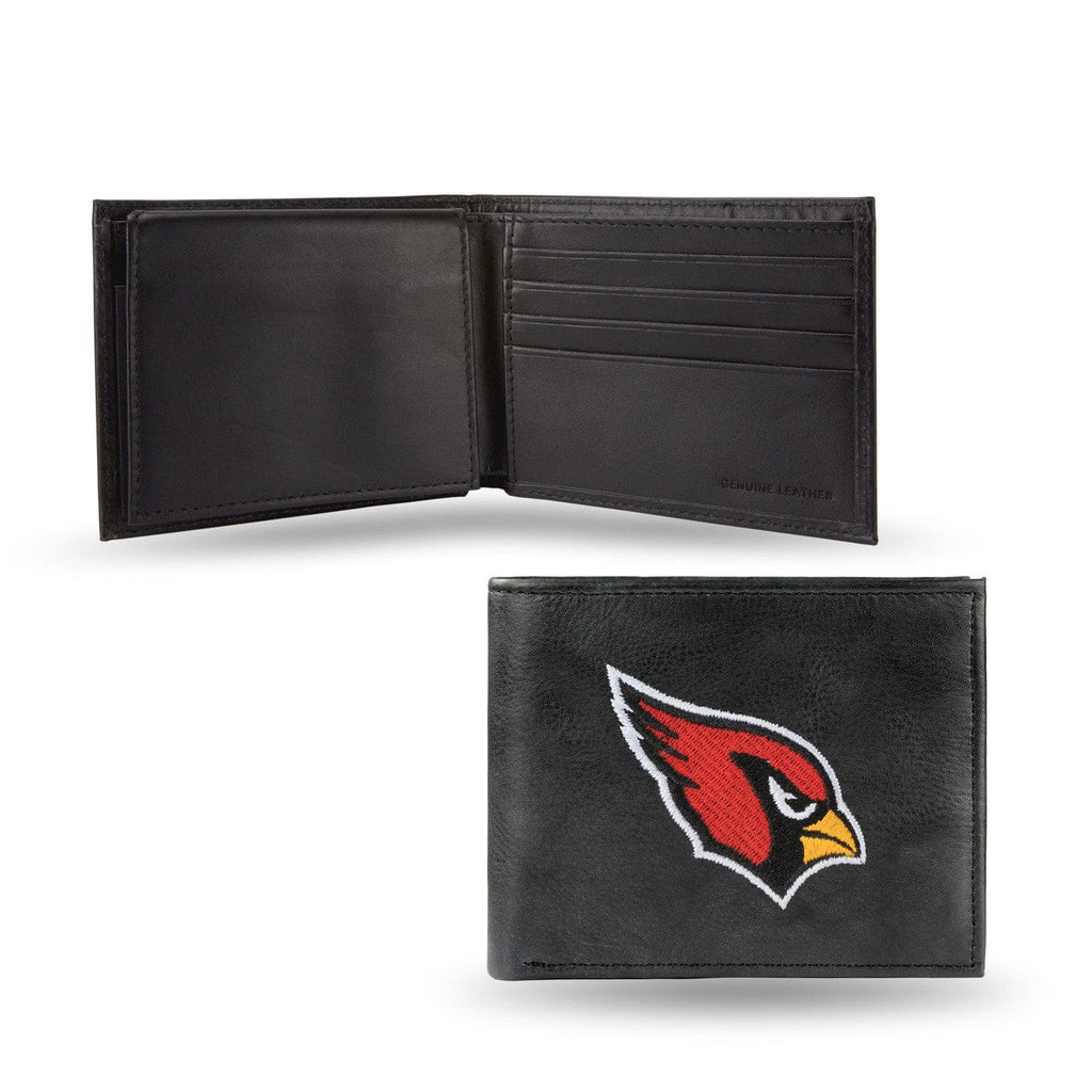 Wallet Leather Billfold Arizona Cardinals Embroidered Leather Billfold - Special Order 024994145226