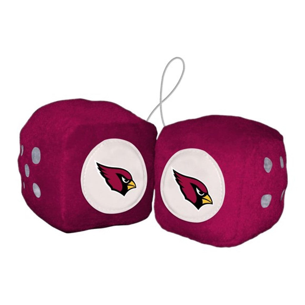 Fuzzy Dice Arizona Cardinals Fuzzy Dice 681620021974