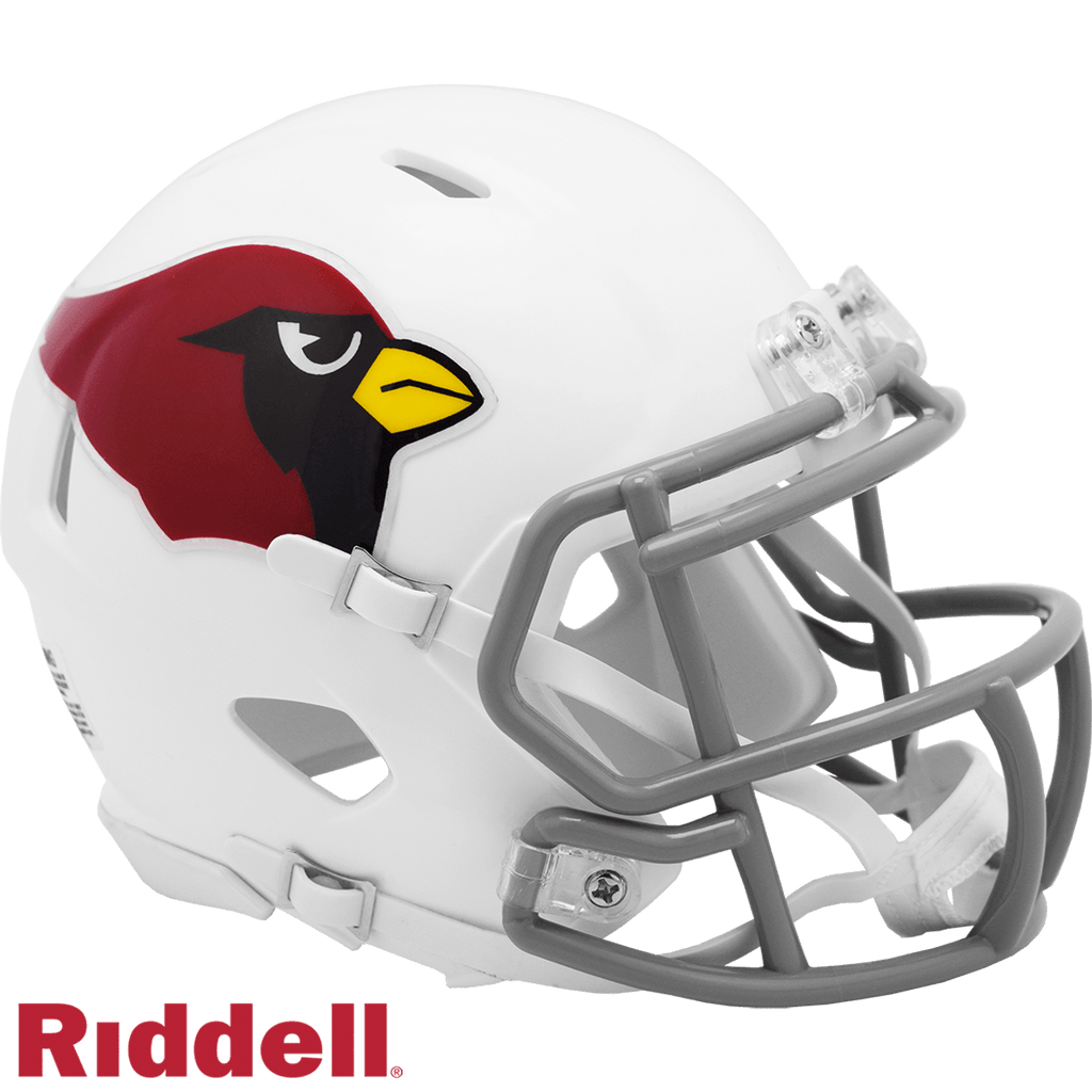 Throwback Speed Helmets Arizona Cardinals Helmet Riddell Replica Mini Speed Style 1960-2004 T/B 095855633923