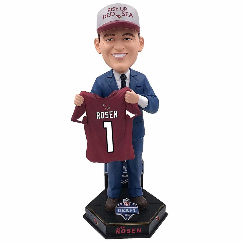 Bobble Heads Arizona Cardinals Josh Rosen Bobble 2018 NFL Draft Pick #10 192797236257