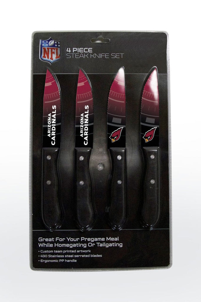 Knife Set Steak 4 Pack Arizona Cardinals Knife Set - Steak - 4 Pack 771831102019