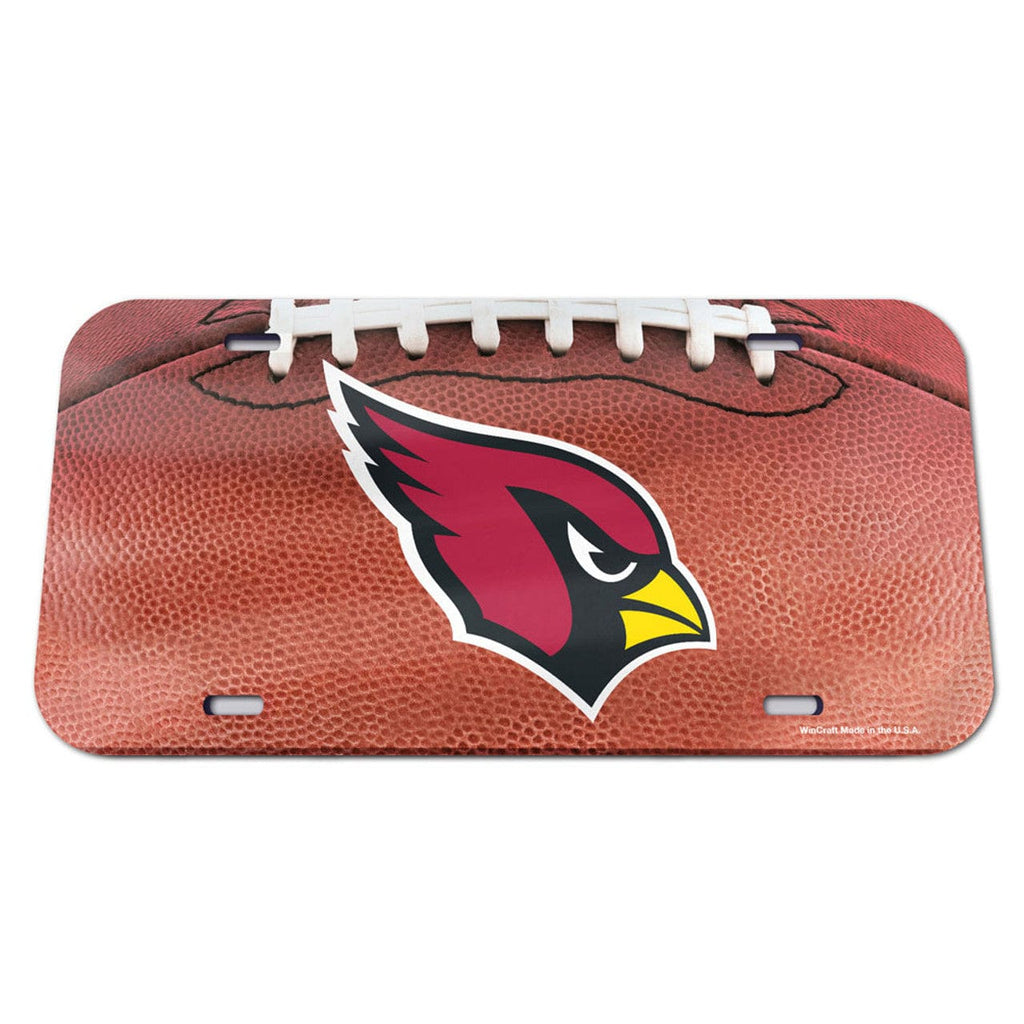 License Plate Crystal Mirror Arizona Cardinals License Plate - Crystal Mirror - Football 032085118431