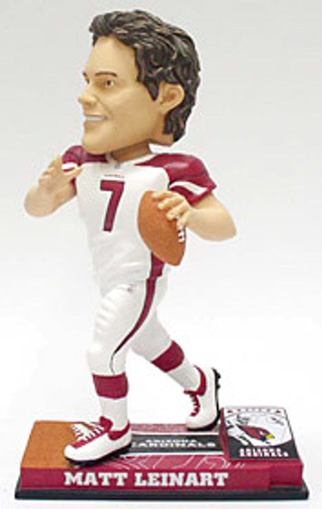 Bobble Heads Arizona Cardinals Matt Leinart Forever Collectibles On Field Bobblehead 681329638381