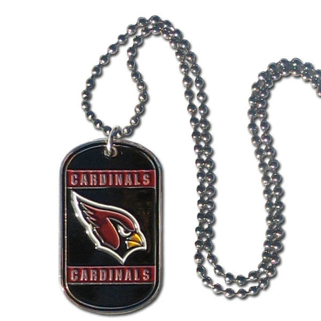 Jewelry Necklace Tag Style Arizona Cardinals Necklace Tag Style - Special Order 754603125430