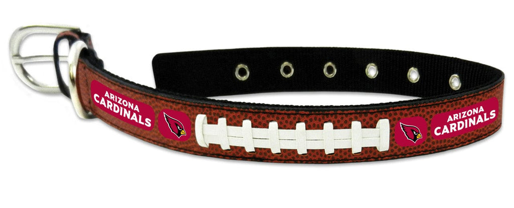 Arizona Cardinals Arizona Cardinals Pet Collar Leather Classic Football Size Large CO 844214061101