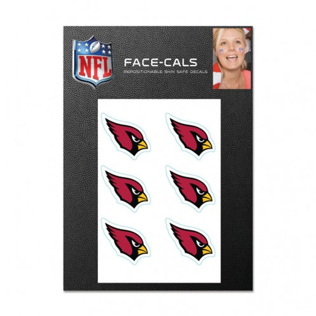 Face Cals Arizona Cardinals Tattoos Face Cals 614934761625