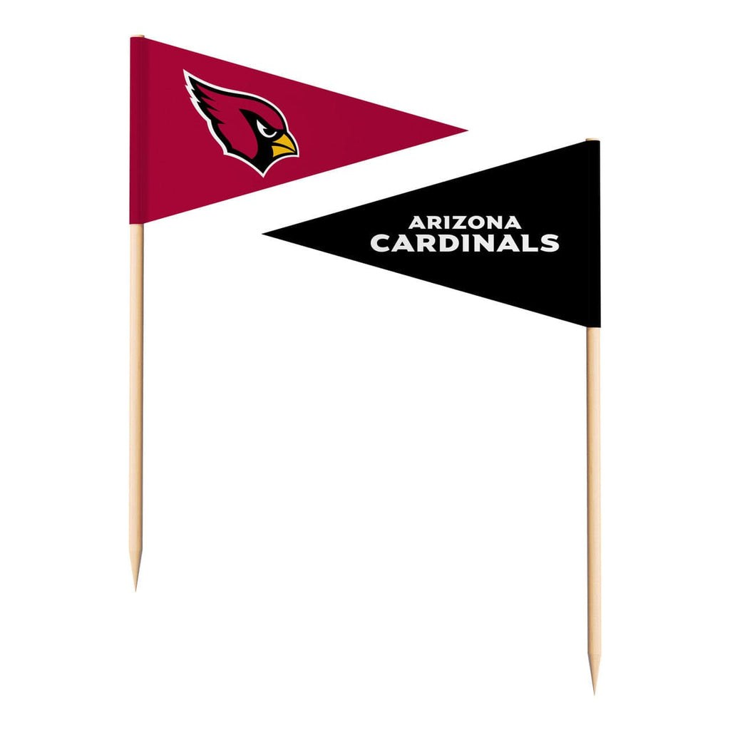 Toothpicks 36 Piece Arizona Cardinals Toothpick Flags 771831382015