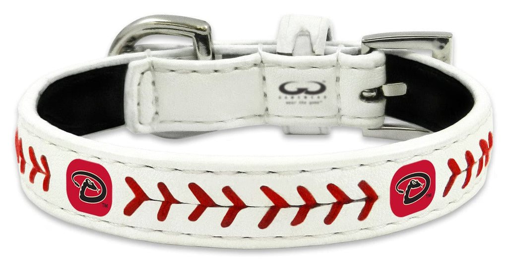Arizona Diamondbacks Arizona Diamondbacks Pet Collar Classic Baseball Leather Size Toy CO 844214051737