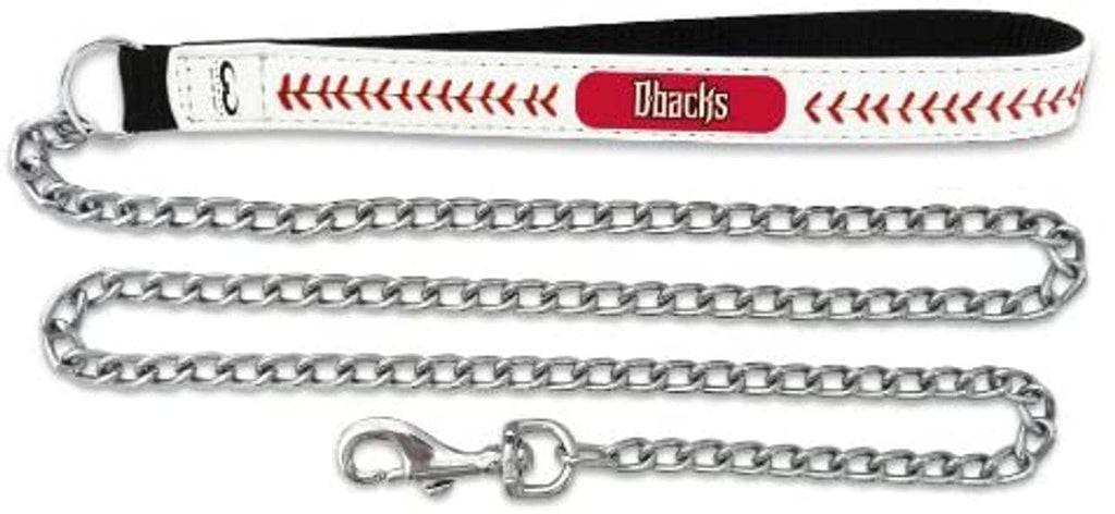 Arizona Diamondbacks Arizona Diamondbacks Pet Leash Leather Chain Baseball Size Medium CO 844214055704