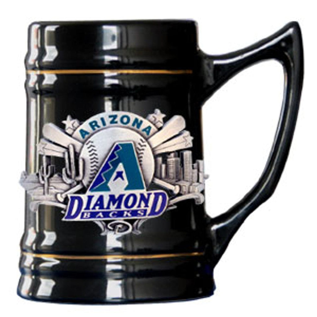 Arizona Diamondbacks Arizona Diamondbacks Stein 18oz Black CO 754603851551