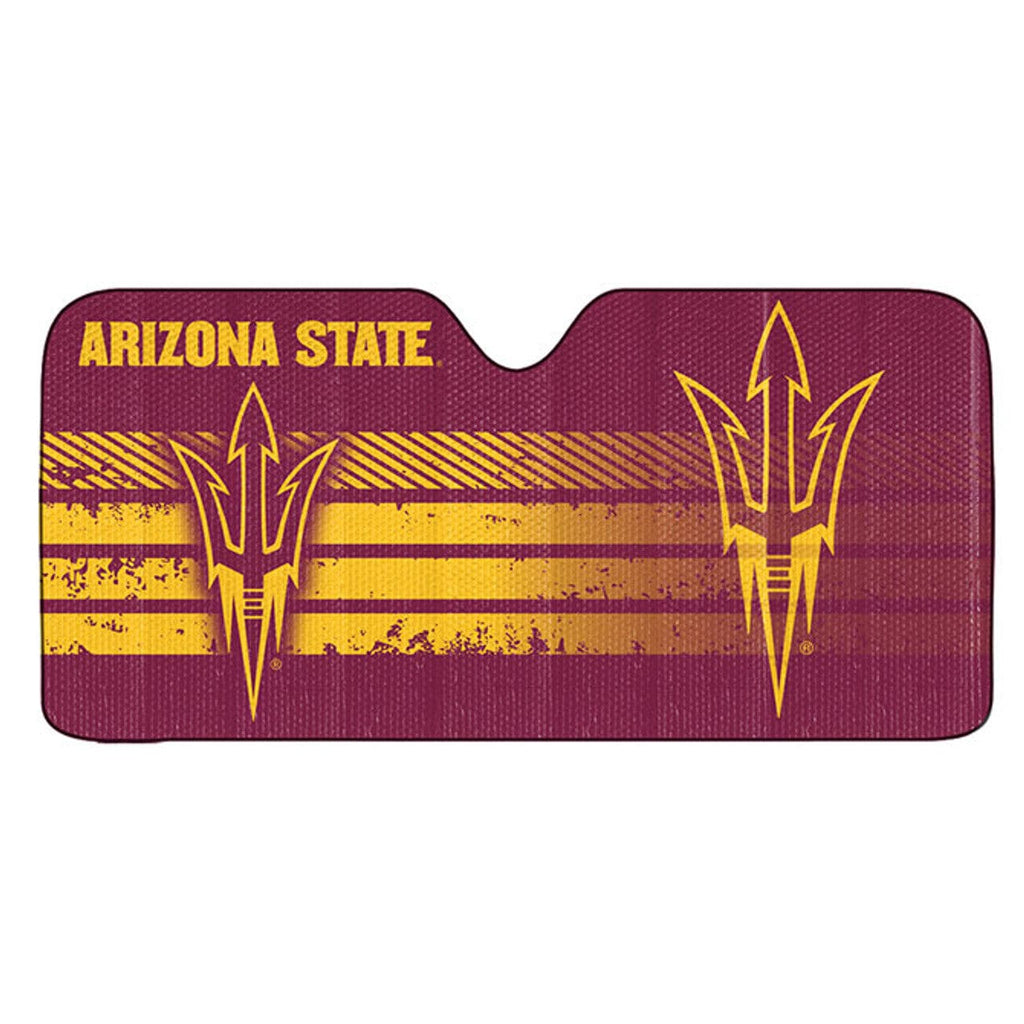 Auto Sun Shade Arizona State Sun Devils Auto Sun Shade 59x27 681620264043