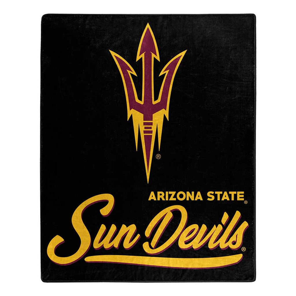 Blankets 50x60 Raschel Arizona State Sun Devils Blanket 50x60 Raschel Signature Design 190604267852