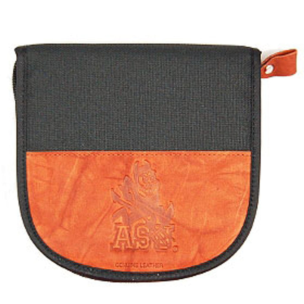 Arizona State Sun Devils Arizona State Sun Devils CD Case Leather/Nylon Embossed CO 024994553021