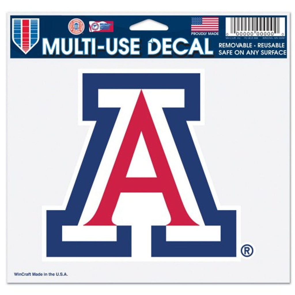 Decal 5x6 Multi Use Color Arizona Wildcats Decal 5x6 Multi Use Color 032085216731