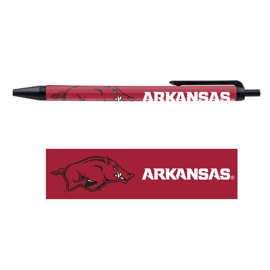 Pens Click Style 5 Pack Arkansas Razorbacks Pens 5 Pack 032085287915