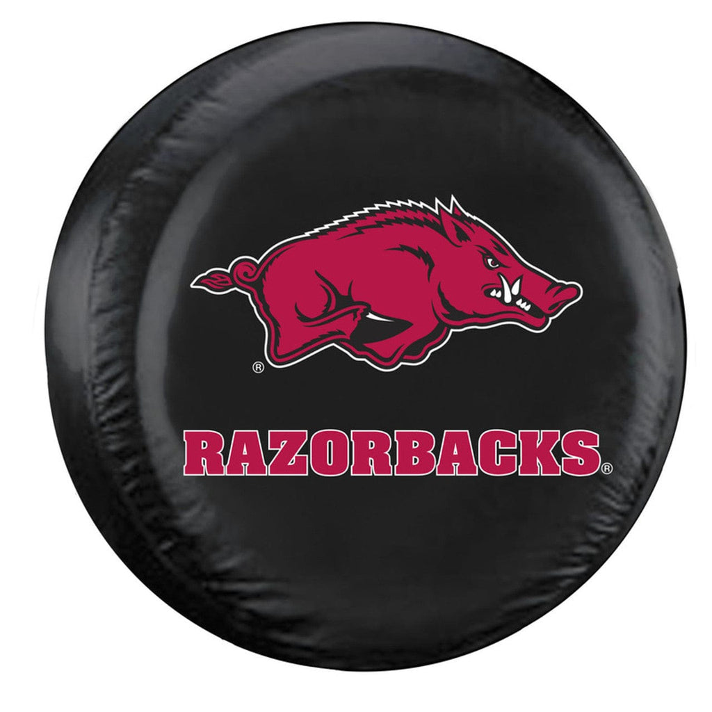 Arkansas Razorbacks Arkansas Razorbacks Tire Cover Large Size Black CO 023245583046