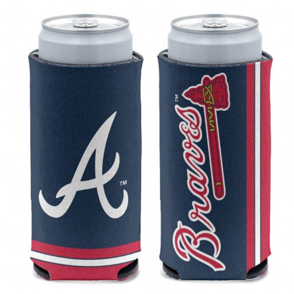 Slim Can Coolers Atlanta Braves Can Cooler Slim Can Design 194166087712