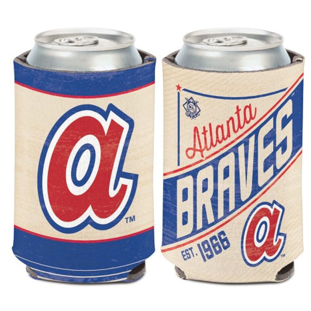 Can Cooler Vintage Design Atlanta Braves Can Cooler Vintage Design Special Order 032085440013