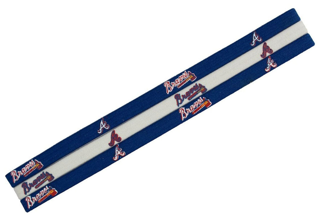 Hair Accessories Atlanta Braves Elastic Headbands - Special Order 686699103118