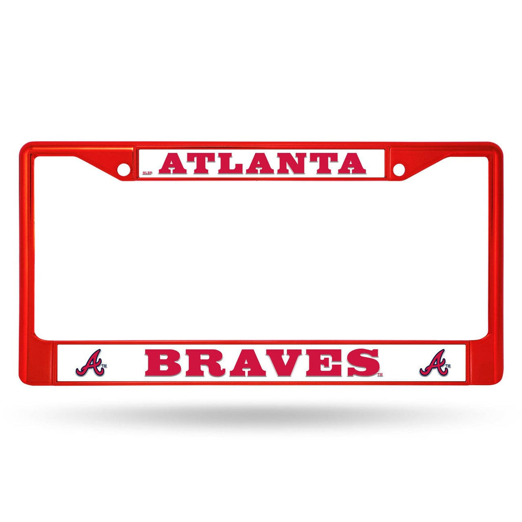 License Frame Metal Atlanta Braves License Plate Frame Metal - Special Order 767345455512