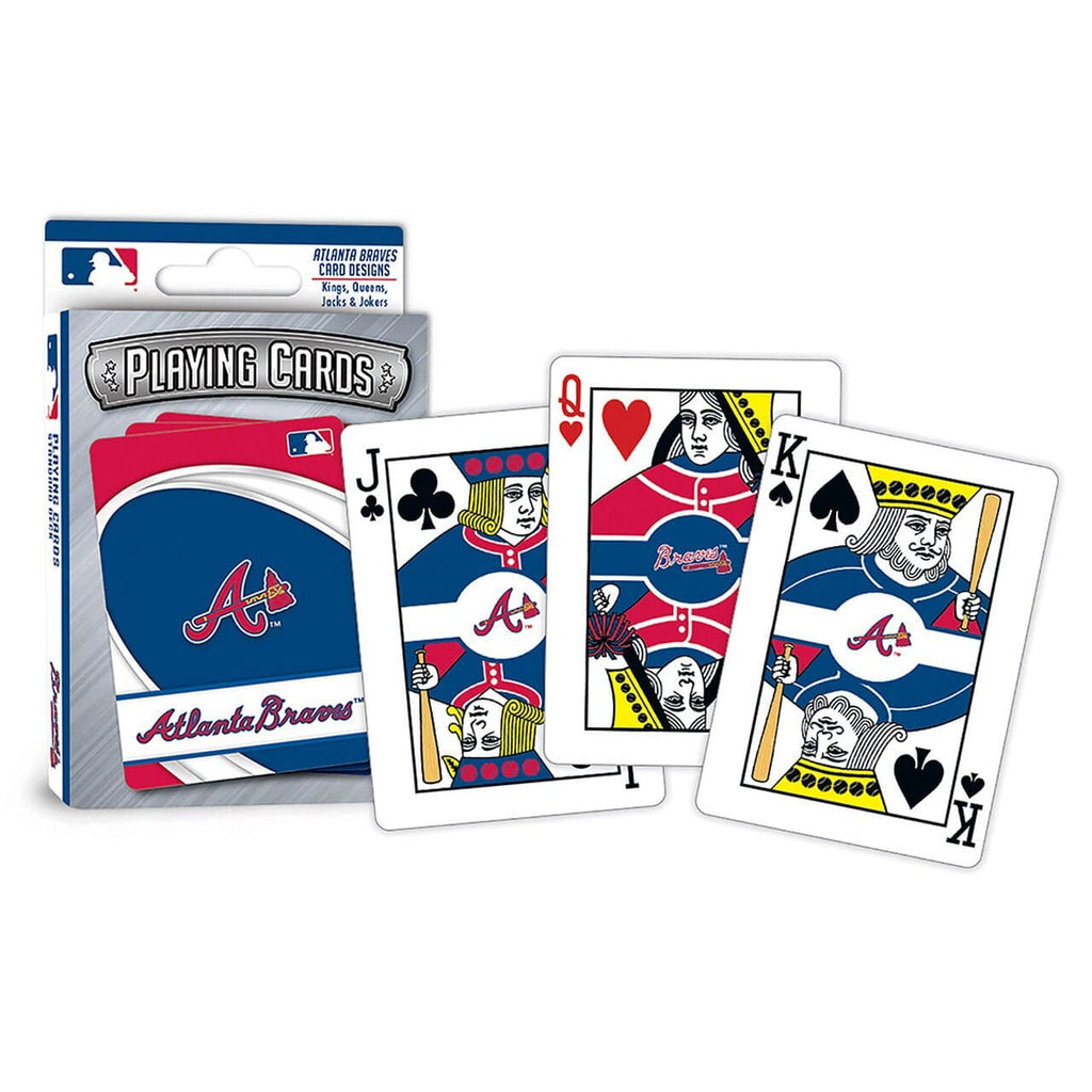 Playing Cards Atlanta Braves Playing Cards Logo 705988917349