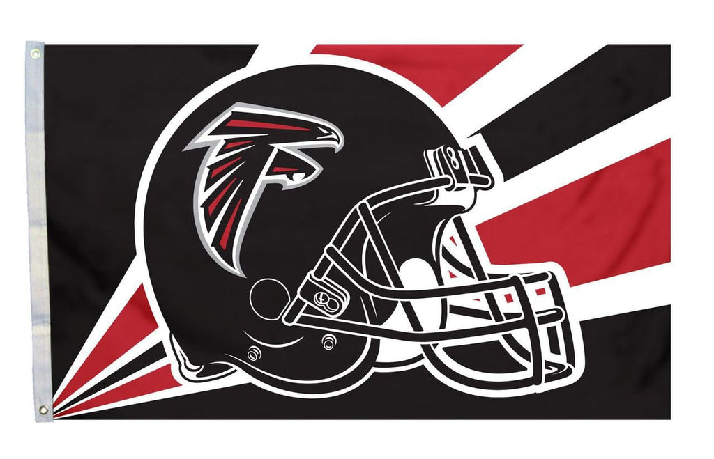 Flag 3x5 Atlanta Falcons Flag 3x5 Helmet Design - Special Order 023245942201