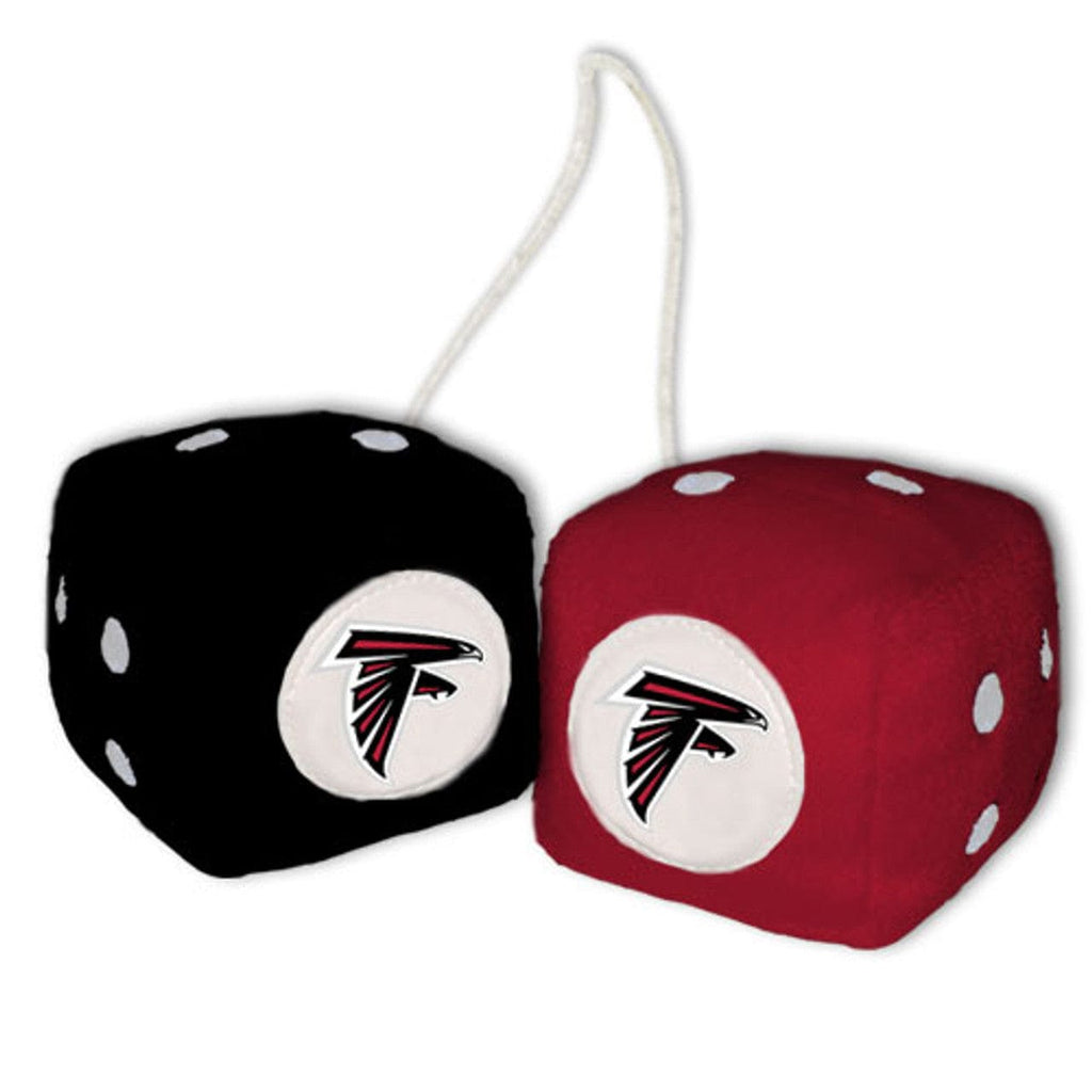 Atlanta Falcons Atlanta Falcons Fuzzy Dice CO 023245980203